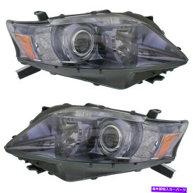USヘッドライト 2011年2011年2011年のLEXUS RX450H日本は左右2個を構築しました Headlight Set For 2010 2011 2012 Lexus RX450h Japan Built Left and Right 2Pc
