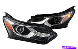 USヘッドライト 2018- 2019 Chevy Equinox工場のハロゲンLED DRLヘッドライトヘッドランプペア（L＆R） 2018-2019 Chevy Equinox Factory Halogen LED DRL Headlights Headlamps pair (L&R)