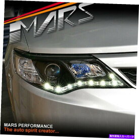 USヘッドライト トヨタカムリのための黒いLED DRLプロジェクターヘッドライト2012-15 Atarise Atara Hybird Black LED DRL Projector Head Lights for TOYOTA CAMRY 2012-15 Altise Atara Hybird