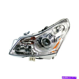 USヘッドライト Infiniti G35 2007-2008の場合、Driver Sideの交換ヘッドライトを交換します。 For Infiniti G35 2007-2008 Replace IN2502137C Driver Side Replacement Headlight