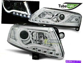 USヘッドライト ヘッドライトLED LET LITI LITH TUBE AUDI A6 4F C6 04-08 Chrome Freeship US Headlights LED LTI LIGHT TUBE Inside for AUDI A6 4F C6 04-08 Chrome FreeShip US