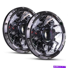 USヘッドライト Mictuning7インチヘッドライトLEDレーザーライトHI / LOコンボ用JEEP Wrangler最新 MICTUNING7 Inch Headlight LED Laser Light Hi/Lo Combo for Jeep Wrangler Latest