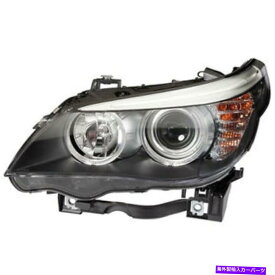 USヘッドライト HELLAハロゲン左サイドドライバヘッドライトBMW 5シリーズE60 E61 LCI 07-10 HELLA halogen left side drivers headlight FOR BMW 5 Series E60 E61 LCI 07-10