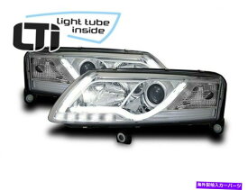 USヘッドライト Projecteurs Led Loti Light Tube inside audi A6 4F C6 04-08 Chrome CA LPAU95W Projecteurs LED LTI LIGHT TUBE Inside pour AUDI A6 4F C6 04-08 Chrome CA LPAU95W