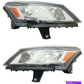 USヘッドライト 2013-2017のヘッドライトシボレートラヴァースペアドライバーと旅客サイドカーパ Headlight For 2013-2017 Chevrolet Traverse Pair Driver and Passenger Side CAPA