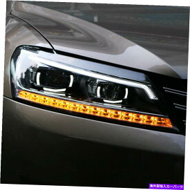 USヘッドライト VW PASSAT 2012-2015 Bi-XenonビームLEDのダイナミックなターンのHIDヘッドライトアセンブリ HID Headlights assembly For VW Passat 2012-2015 Bi-Xenon Beam LED Dynamic Turn