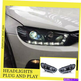 USヘッドライト VW SciroccoヘッドライトダブルキセノンビームHIDプロジェクターLED DRL 2009-2015 For VW Scirocco Headlights Double Xenon Beam HID Projector LED DRL 2009-2015