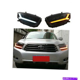 USヘッドライト トヨタハイランダのヘッドライトアセンブリ08-10 HIDキセノンビームプロジェクターLED DRL Headlight Assembly For Toyota Highlander 08-10 HID Xenon Beam Projector LED DRL