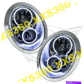 USヘッドライト Oracle Haloヘッドライト用ミニクーパー/ S 05-08ホワイトLED天使悪魔の目 ORACLE Halo HEADLIGHTS for Mini Cooper/S 05-08 WHITE LED Angel Demon Eyes