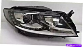 USヘッドライト バイキセノンクリスタルクリアヘッドライトフロントランプ右フィットVW CC 2011- Bi-Xenon Crystal Clear Headlight Front Lamp Right Fits VW CC 2011-
