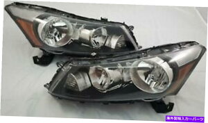 USwbhCg 2008N - 2012z_AR[h4hAڌvWFN^[wbhCgZbg For 2008 - 2012 Honda Accord 4 DOOR Direct Replacement PROJECTOR Headlight Set