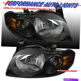 USヘッドライト 2004年から2006年の日産SentraのためのペアユーロクリアブラックヘッドライトのSEIT Seit of Pair Euro Clear Black Headlights for 2004-2006 Nissan Sentra