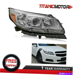 USwbhCg 2013N2014N2015N2015ÑV{[E}û߂̏ȑOvWFN^[wbhCgv Passenger Side Front Projector Headlight Lamp For 2013 2014 2015 Chevy Malibu