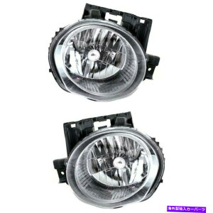USwbhCg 2013N2013N2013N2013N2014YW[N2pcōE Headlight Set For 2011 2012 2013 2014 Nissan Juke Left and Right With Bulb 2Pc