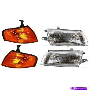 US�w�b�h���C�g �V�����������C�g�L�b�g�̃h���C�o�[�����q�T�C�hLH Rh Mazda Protege 1997-1998 New Auto Light Kit Driver & Passenger Side LH RH Mazda Protege 1997-1998�y���s�A���i�z