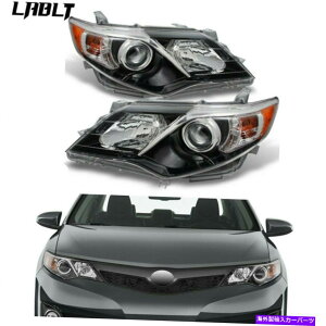 USwbhCg 2012-2014g^JySEX^CzvWFN^[pyAL + RubNwbhCgv Pair L+R black Headlights lamps For 2012-2014 Toyota Camry [SE Style] Projector