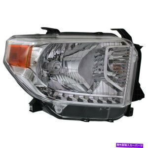USwbhCg 2014-2017 Toyota Tundra Limited SR SR5fdtf Headlight For 2014-2017 Toyota Tundra Limited SR SR5 Models Right With Bulb
