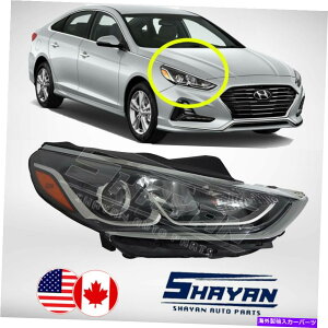 USwbhCg F2018 2019 Hyundai SonatawbhCgvE/q FOR: 2018 2019 HYUNDAI SONATA HEADLIGHT LAMP RIGHT HAND / PASSENGER WITH BULB