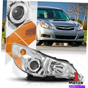 USwbhCg RHȑNvWFN^[wbhCgAZu10-14s/KV[ RH Passenger Side Chrome Projector Headlight Assembly for 10-14 Outback/Legacy