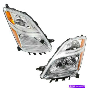 USwbhCg Headlight 2006 2007 2008 2009 2009 2009 2009Ñg^vEXE2s[X Headlight Set For 2006 2007 2008 2009 Toyota Prius Left and Right 2Pc