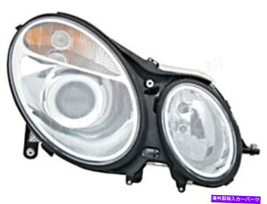 USヘッドライト ヘッドライトフロントランプ左フィットメルセデスW211 S211 Sedan Wagon 2002-2009 Headlight Front Lamp Left Fits MERCEDES W211 S211 Sedan Wagon 2002-2009