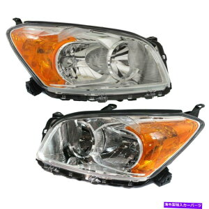 USwbhCg Headlight 2009-2012 Toyota Rav4 Limited Japan͍E2s[X Headlight Set For 2009-2012 Toyota RAV4 Limited Japan Built Left and Right 2Pc