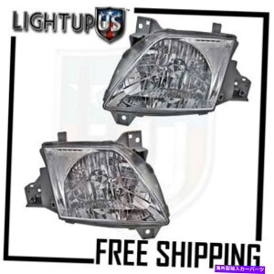 USwbhCg wbhCgwbhvyAE00-01 Mazda MPV Headlight Headlamp Pair Left right set for 00-01 Mazda MPV