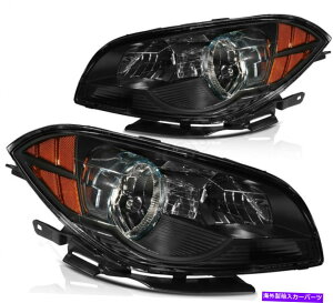 USwbhCg Chevy Malibu 2008-2012vWFN^[wbhCgwbhv̌+E Fits Chevy Malibu 2008-2012 Projector Headlight Headlamps Replacement Left+Right
