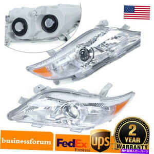 USwbhCg 20110N2011Ng^JvWFN^[̃wbhvAZu+Eč Headlights Assembly For 2010 2011 Toyota Camry Projector Headlamps Left+Right US