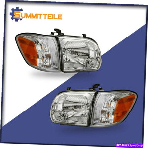 USwbhCg 2005N2006ÑNwbhCgtgvTOYOTA TUNDRA 2005-2007ZRCA Chrome Headlights Front Lamps For 2005-2006 Toyota Tundra 2005-2007 Sequoia