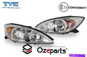 USwbhCg LH + RHwbhCgvÑZbgTOYOTA CAMRY CV36 S1 2002~2004 Set Pair of LH+RH Head Light Lamp Chrome For Toyota Camry CV36 s1 2002~2004