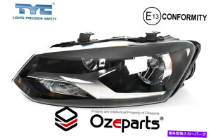 USwbhCg LH LHSwbhCgvcCEhLED VWtHNX[Q|6R 10~14 LH LHS Left Head Light Lamp Twin Round Non LED For VW Volkswagen Polo 6R 10~14