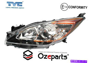 US�w�b�h���C�g Mzda 3 BL Sedan / Hatch 2009~2013�̂��߂�LH LHS���w�b�h���C�g�����v�i���ߐF�j LH LHS Left Hand Head Light Lamp (Amber) For Mazda 3 BL Sedan / Hatch 2009~2013