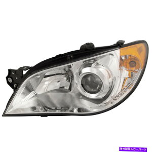 USヘッドライト ヘッドライトハロゲン(W / O HID)左のドライバは2007年にフィット2007 Subaru Impreza Headlight Halogen (w/o HID) Left Driver Fits 2007 Subaru Impreza