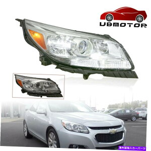 USwbhCg 13-15 Chevy Malibu LT LTZ̃NAŶ߂̏ȑvWFN^[̃wbhCg Passenger Side Projector Headlight for 13-15 Chevy Malibu LT LTZ Clear Lens New