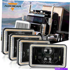 USwbhCg Chevrolet oldsmobile Cutlass4x AuxBeam 4x6 "LEDwbhCgH4^[VOi 4x AUXBEAM 4x6" LED Headlights H4 Turn Signal For Chevrolet Oldsmobile Cutlass