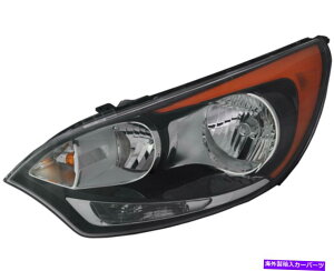 US�w�b�h���C�g �w�b�h���C�g�A�Z���u���iW / O LED�j12-16�L�A���I�n�b�`�o�b�N�p�̃h���C�o�[�� Headlight Assembly (w/o LED) Left Driver Side for 12-16 Kia Rio Hatchback�y���s�A���i�z