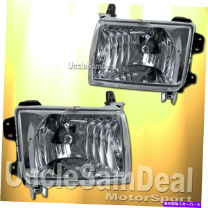 USwbhCg Nissan Frontier XterraNAN[OEX^CwbhCgyAW /d FOR NISSAN FRONTIER XTERRA CLEAR CHROME OE STYLE HEADLIGHTS PAIR W/ LIGHT BULBS