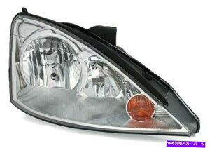 US�w�b�h���C�g �N�����N���A�d�グH7 H1�E�w�b�h���C�gFord�t�H�[�J�XMK1 11/01-12 / 04 chrome clear finish H7 H1 right headlight for FORD FOCUS MK1 11 / 01-12 / 04�y���s�A���i�z
