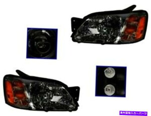 US�w�b�h���C�g Headlight�A�Z���u��2000 2004 Subaru Legacy 2002 2002 2003 x592QT Headlight Assembly Set For 2000-2004 Subaru Legacy 2002 2001 2003 X592QT�y���s�A���i�z