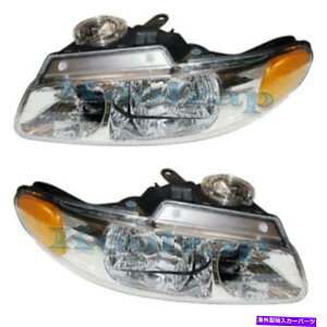 USwbhCg 96-00LowbhCgwbhvwbhCgW /NbhvETChZbgyA 96-00 Caravan Headlight Headlamp Head Light w/Quad Lamp Left Right Side SET PAIR