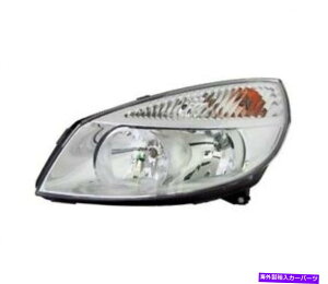 US�w�b�h���C�g Renault Scenic II 2003 2004 2005 2006 VP723L Chrome LHD Left Headlight for Renault Scenic II 2003 2004 2005 2006 VP723L Chrome LHD�y���s�A���i�z
