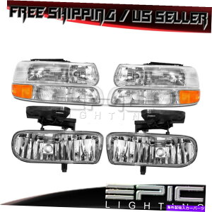 USwbhCg 1999-2006V{xOTahoe Silverado - R{Zbg Head Signal Fog Lights for 1999-2006 CHEVY SUBURBAN TAHOE SILVERADO - Combo Set