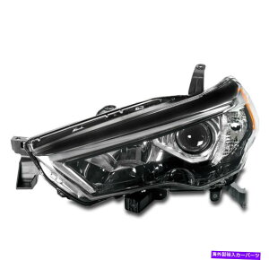 USwbhCg 14-20g^4RUNNERvWFN^[wbhCgNhCoTCh For 14-20 Toyota 4Runner Replacement Projector Headlight Chrome Driver Left Side