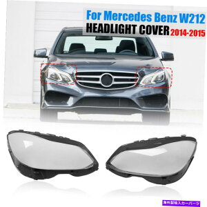 USwbhCg ZfXxcE W212 2014-2015wbhCgvNAYJo[VFyA For Mercedes-Benz E W212 2014-2015 Headlight Lamps Clear Lens Covers Shell Pair