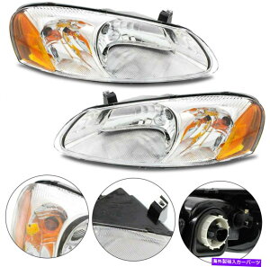 US�w�b�h���C�g Dodge Stratus�̂��߂�2�̐V���������Y�̃Z�b�g��N���ȃ����Y�Z�b�g01-06 New Left & Right Side Headlight Lamp Clear Lens Set of 2 For Dodge Stratus 01-06�y���s�A���i�z