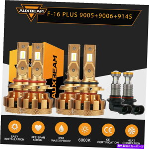 USwbhCg 6x 9005 9006W[vOh`FL[2005-2010̂߂̃wbhCg9145 H10̓d 6X 9005 9006 LED Headlight 9145 H10 Fog Bulbs for Jeep Grand Cherokee 2005-2010