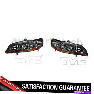 USヘッドライト ホンダアコード1998~2000のための2倍TYC左右ヘッドライトアセンブリ 2x TYC Left Right Headlight Assembly For Honda Accord 1998~2000