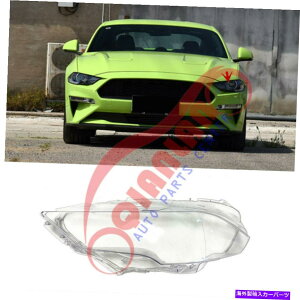 USwbhCg Ford Mustang 2018-2021pTChwbhCgYJo[+V[gڒ For Ford Mustang 2018-2021 Left Side Headlight Lens Cover + Sealant Glue