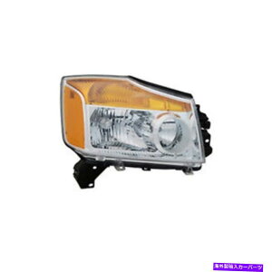 USヘッドライト 助手席側高品質Capa Headlightフィット2008-2015日産タイタン Passenger Side High Quality CAPA Headlight Fits 2008-2015 Nissan Titan